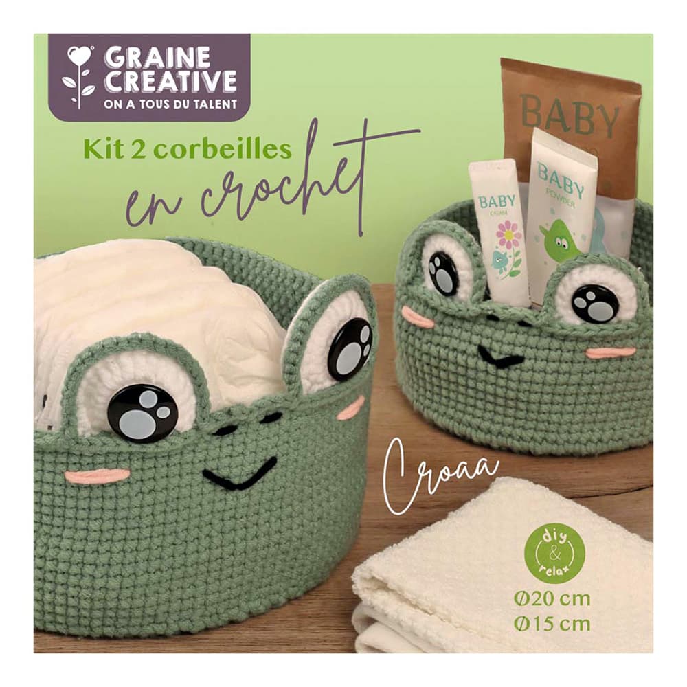 Les corbeilles grenouille